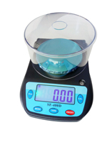 Balance de laboratoire compacte multifonctionnelle SF-400D, précision, pèse en grammes, carats, onces, livres pour la science avec adaptateur