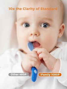 7 pouces bébé moniteur grand écran d'affichage sans fil vidéo IR Vision nocturne bébé <span class=keywords><strong>nounou</strong></span> moniteur numérique bébé moniteur - Product Image 3