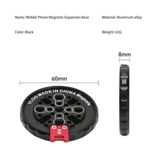 Từ Điện Thoại Cơ Sở 1/4 Vít Lỗ Xách Tay Máy Ảnh Chủ Cho Xe Sống Streaming Vlog Máy Tính Bảng Phụ Kiện Từ Tính - Product Image 3