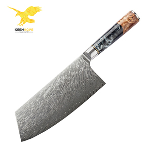 Coffret <span class=keywords><strong>de</strong></span> 9 couteaux <span class=keywords><strong>de</strong></span> chef professionnels KEENHOPE en acier <span class=keywords><strong>Damas</strong></span> japonais, 67 couches, cœur VG10, manche en résine <span class=keywords><strong>de</strong></span> placage d'érable - Product Image 6