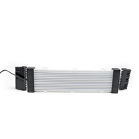 Cables de Extensión para PSU con Funda ARGB Direccionable de 5V y 3 Pines, Precio de Fábrica, para Sincronización con Placa Base y GPU de 24 Pines y 8 Pines