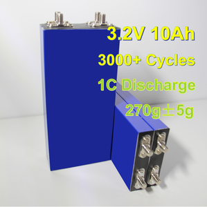 เซลล์ปริซึม 3.2V 10Ah ประสิทธิภาพสูง อายุการใช้งานยาวนาน ดีไซน์น้ำหนักเบา เหมาะสำหรับงานหุ่นยนต์ ชุดแบตเตอรี่ปรับแต่งได้ - Product Image 1