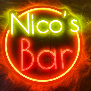 Letrero de Neón LED RGB Personalizable, Letrero Comercial con Nombre Personalizado, Letrero de Neón con Temática de Golf - Product Image 2