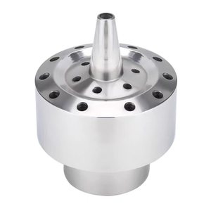 Buse de <span class=keywords><strong>fontaine</strong></span> à colonne en acier inoxydable de style industriel, à double couche, à diffusion poreuse, pour extérieur - Product Image 5