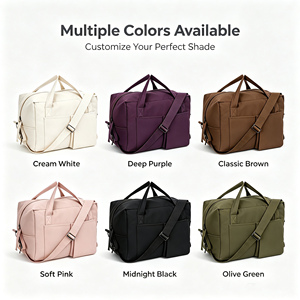 Sac à langer imperméable en polyester pour maman avec sangles de poussette, sac de voyage quotidien pour couches - Product Image 4