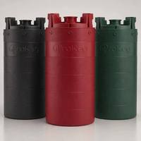 Ecorekeg 18L Fût à bière en plastique réutilisable avec logo personnalisé, double paroi pressurisée en HDPE, pour brasserie, bar commercial, vente en gros, OEM