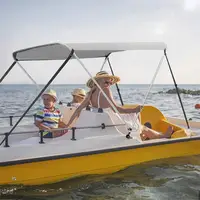 للماء بيميني الأعلى قارب قابل للنفخ القوس بيميني الثقيلة أعلى قارب عائم غطاء