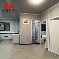 Casa Contenedor Modular Prefabricada Personalizada de 40 pies/20 pies, 2 o 3 Dormitorios, Mini Casa Móvil de Lujo, Plegable
