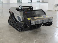 Tondeuse à gazon intelligente télécommandée, tondeuse haute puissance CE pour pentes raides, vignobles et terrains accidentés Europe