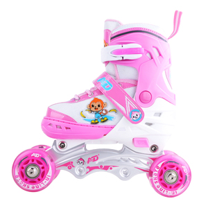 Vente en gros Meilleure vente Patins à roulettes pour enfants 2 <span class=keywords><strong>roues</strong></span> avant 2 <span class=keywords><strong>roues</strong></span> arrière 4 <span class=keywords><strong>roues</strong></span> clignotantes Quad <span class=keywords><strong>Roller</strong></span> Inline - Product Image 2