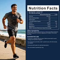 Gel Énergétique Pré-Entraînement Électrolyte OEM Nutrition Sportive Adulte avec 5000mg de Créatine en Gel