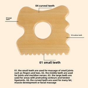 Nuova tavola da massaggio per tutto il corpo in legno di faggio per raschiare le compresse per viso e collo - Product Image 5