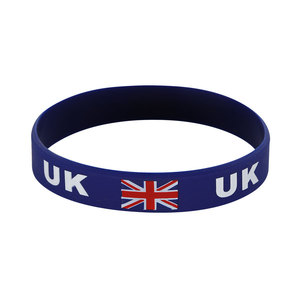 Bracelets en silicone inspirés de la Coupe du Monde de football 2026, motifs drapeaux nationaux pour les fans de football et les événements sportifs - Product Image 1