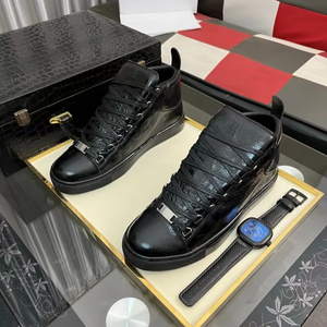 Zapatillas de Diseñador de Lujo de Alta Calidad 2026, Originales Ba's, Talla Grande para Hombre, en Cuero Genuino, Modernas y a la Moda - Product Image 5