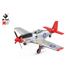 <span class=keywords><strong>Avion</strong></span> RC 4 canaux Wltoys XK A280 P-51 Mustang 3D/6G stabilisé par gyroscope, facile à piloter, planeur télécommandé RTF pour débutants - Product Image 3