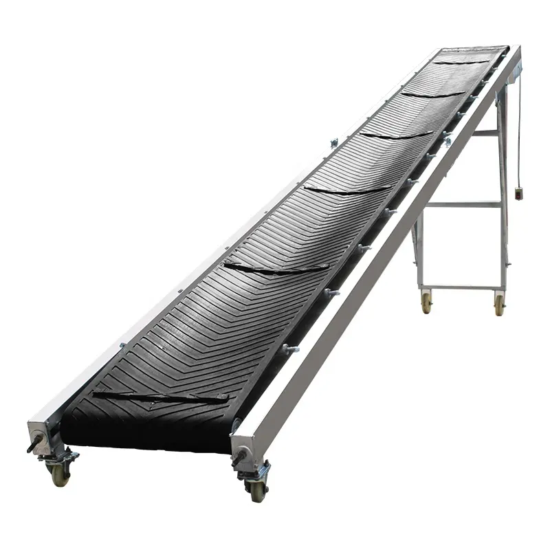 China Pu Belt Food Conveyor Roller Collapsible Belt Conveyors