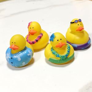 Wholesale Custom Plastic Hawaii Duck Squeeze Sound Water Play <b>Bath</b> Toy - Product Image 1