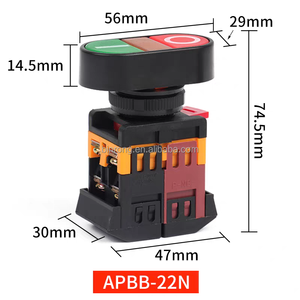 Bật/Tắt Nguồn APBB Bắt Đầu Dừng Nút Ấn Công Tắc Đèn Báo - Product Image 5