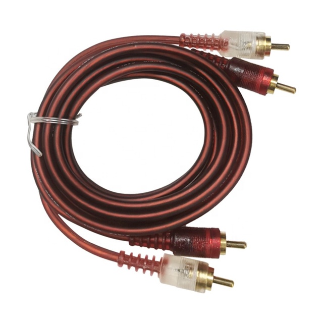 SENYE 1.5M RCA to RCA Audio Cable 2 Male to 2 Male Gold-Plated Stereo Audio Interconnect Cable for Speaker Amplifier