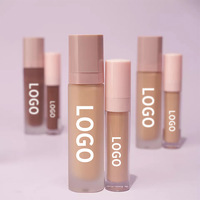 Vente en gros, maquillage longue durée, imperméable, organique, rose végétalien mat, couverture complète, marque privée, fond de teint liquide