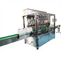 Machine de remplissage de bouteilles entièrement automatique à 2, 4, 6 ou 8 têtes pour shampoing, produits chimiques et détergents liquides