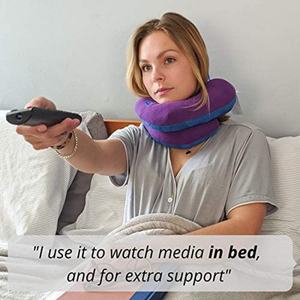 Almohada de Viaje para el Cuello, Cómoda Almohada de Viaje en Forma de U para Avión y Automóvil - Product Image 3