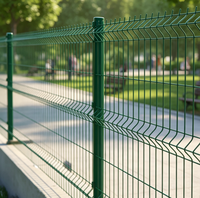Clôture en treillis métallique 3D galvanisé et recouvert de PVC, anti-corrosion, en fil forgé, 6 pieds, résistant à la pourriture, écologique, pour les zones touristiques côtières et les plages
