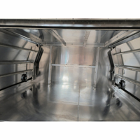 Boîte à outils en aluminium pour remorque et pick-up 4WD Ute Tray Canopy