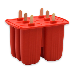 Bhd Silicone Ice Pop khuôn với gậy cho tủ đông đồ ăn nhẹ máy rửa chén an toàn nhà DIY Popsicle công cụ dễ dàng để làm sạch - Product Image 6