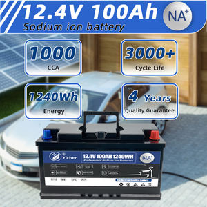 ナトリウムイオン電池パック3000サイクル12.4V <span class=keywords><strong>40</strong></span> 100 <span class=keywords><strong>Ah</strong></span> 1000CCA高性能 - Product Image 5