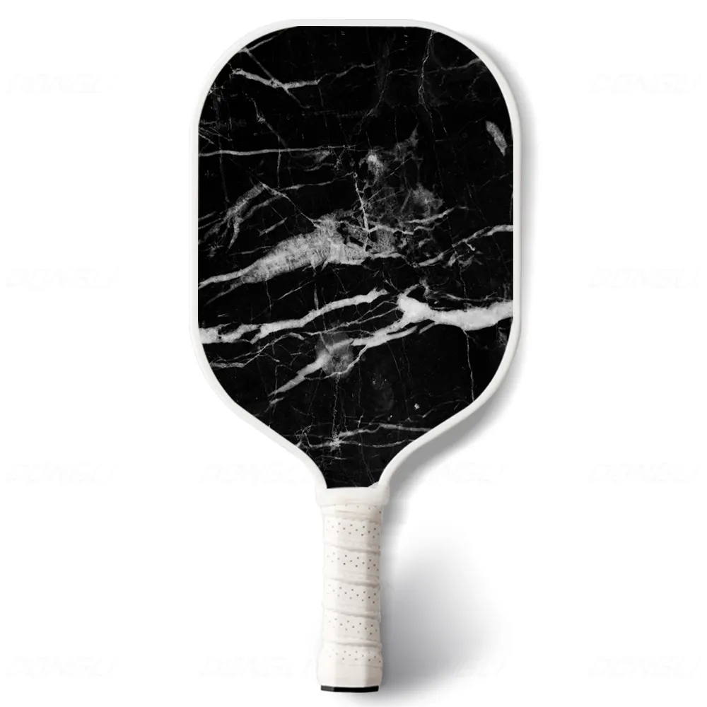 Dongli Sports Pickleball Paddle 13mmまたは16mmUSAPAグラファイトカーボン/グラスファイバーテクスチャードサーフェス (スピン & コントロール用)