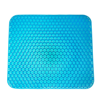 Dropship Respirant Assis Gel de Silicone En Nid D'abeille Amazon Offre Spéciale Respirant Refroidissement Gel Sitter Coussin D'œuf Coussin de Siège