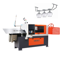 Máquina de Doblado de Alambre CNC 3D Personalizada, Automática, con Bajo Error y Alta Precisión, Formadora de Alambre 3D de Bajo Consumo Energético
