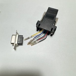 Giao diện mạng <span class=keywords><strong>RJ12</strong></span> để DB9 Adapter <span class=keywords><strong>RJ45</strong></span> để D-SUB 9-Pin chuyển đổi với đồng địa chỉ liên lạc cho các ứng dụng điện - Product Image 4