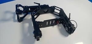 Jianmei L-hình chữ U kép trục điện <span class=keywords><strong>Pan</strong></span> nghiêng với 360 độ xoay ổn định có thể được cố định trên một chân máy - Product Image 5