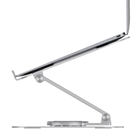 Support pour ordinateur portable en aluminium, rotatif, réglable en hauteur, portable, pour la maison, le bureau, les étudiants, les DJ, utilisable comme support pour ordinateur portable pour Macbook