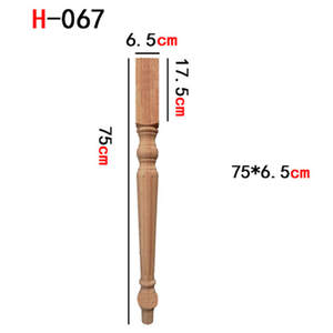 Pieds d'armoire Pieds <span class=keywords><strong>de</strong></span> <span class=keywords><strong>table</strong></span> décoratifs <span class=keywords><strong>en</strong></span> <span class=keywords><strong>bois</strong></span> courbé - Product Image 2