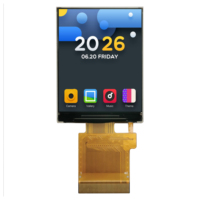 Modul Layar LCD TFT 2 Inci 240x320 400nits Antarmuka SPI RGB 40Pin untuk Perangkat Industri