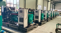 Generador de Gas de Alta Productividad con Motor WEICHAI de 3 Fases y 4 Cables, Refrigerado por Agua, 250kw, Tipo Abierto, Gas Natural, GNC, GNL