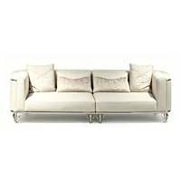 Canapé d'angle moderne en cuir de luxe pour salon, avec accoudoirs, pour la décoration intérieure