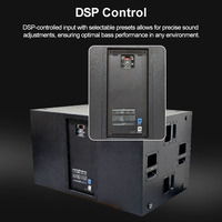 SUB 9007 Subwoofers actifs, module d'amplification pour enceintes Line Array, double subwoofer de 21 pouces