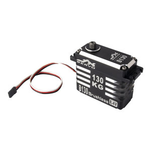 JX B130 Digitaler bürstenloser Vollmetall-Gleichstrom-Servomotor 8,4 V 130Kgf.cm 0,13 Sek. HV für große <span class=keywords><strong>RC</strong></span>-Hubschrauber und UAV-Starr flügel - Product Image 4