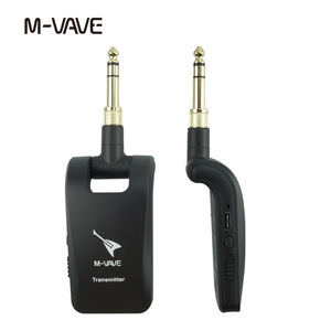M-VAVE WP-5 Trasmettitore e Ricevitore Wireless per Chitarra, Sistema Audio Stereo/Mono Commutabile per Chitarra Elettrica, Basso e <span class=keywords><strong>Strumenti</strong></span> <span class=keywords><strong>a</strong></span> <span class=keywords><strong>Fiato</strong></span> - Product Image 4