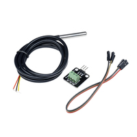 Sensor de Temperatura Digital a Prueba de Agua de 1 Cable RPD Maxim para Sonda, Precisión de 0.5°C para Termostato Controlador de Temperatura