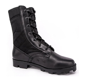 Botas de Combate TSB24 para Sudamérica, Panamá, con Suela para Selva, de Cuero de Grano Completo, con Cordones Rápidos, Botas de Desierto, Botas de Trabajo para Exteriores - Product Image 6