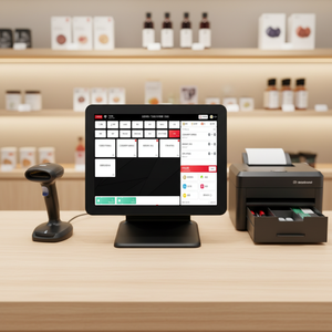 OEM Factory 15.6 Touch Screen Point of Sales Cash Register Kiosk All in One System HP1561S 15.6 Inch Screen - Product Image 1