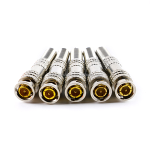 Conector sin soldadura <span class=keywords><strong>BNC</strong></span> Q9, Conector de osciloscopio de vídeo, 75-5 Ohm, Cable de monitoreo - Product Image 2