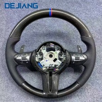 Volant de direction en bois de pêcher de style sportif compatible avec BMW F15 F22 F30 F31 F32 F10 F06 F20 F80 E90 G30 E60 E46 E92 G20 X5 E70 M4