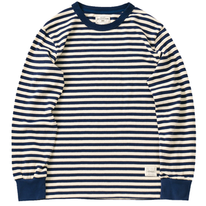 Sudadera a Rayas Informal de Algodón 100% de Nueva Moda Otoñal, Tejido Largo y Holgado, Fácil de Combinar, Tendencia de Moda - Product Image 4
