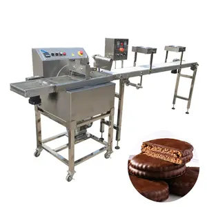 china chocolate enrober machine production line chocolate coating machine cheap price